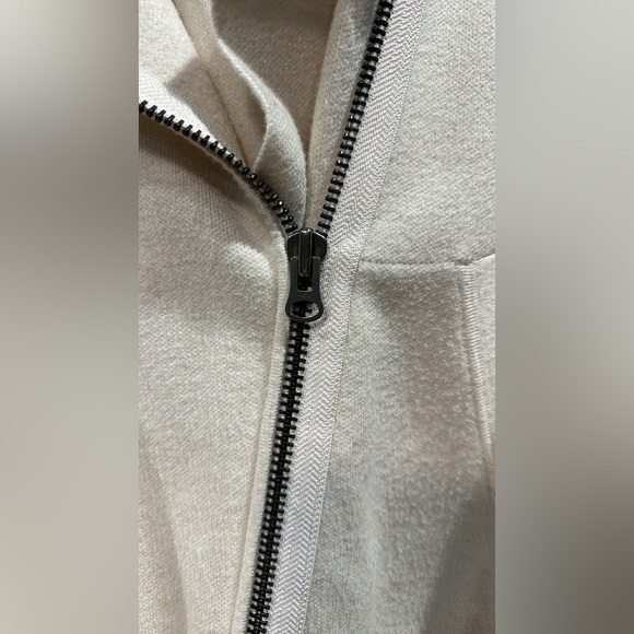 Free people Georgia sweater hoodie cream moto cut - Picture 7 of 11